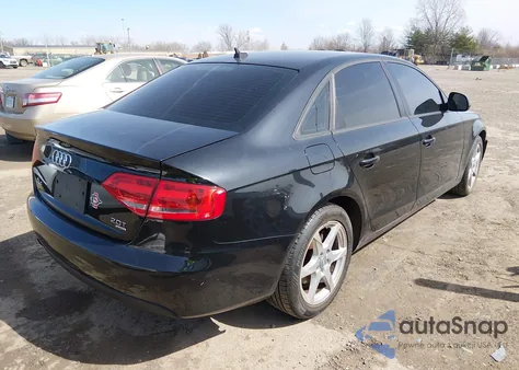 2009 Audi A4 2.0T Premium from USA, damaged, VIN WAULF78K49A136923